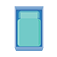 Icon of a container typically used to hold medication